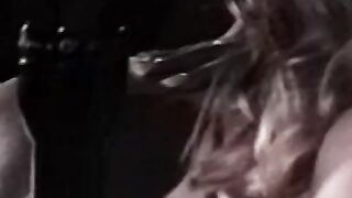 Dominant babes disciplined a dyke submissive by pussy playing
