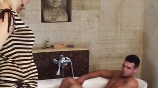 Angel Wicky pounded by big dick after hot toe licking