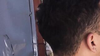 Innocent stud Jota exposes his uncut dick and masturbates in front of me