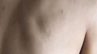 Innocent stud Jota exposes his uncut dick and masturbates in front of me