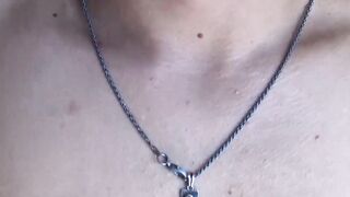 Innocent stud Jota exposes his uncut dick and masturbates in front of me