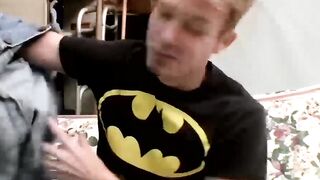 Billy gets nasty as he talks on cam while masturbating