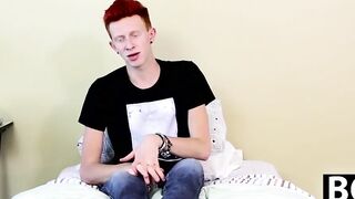 BoyObsession.com - Dylan Mermaid takes a break to stroke his cock for fans