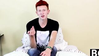 BoyObsession.com - Dylan Mermaid takes a break to stroke his cock for fans