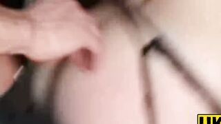 UKSubSluts.com - Lucia Love's doggy fucking by the train tracks with excitement