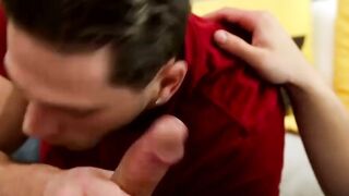 RawNextDoor.com - Jordan Boss and Roman Todd's barebacking after hot and steamy blowj