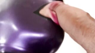 PussyCatsLatex.com - Costumed babe ridden hard in threesome and jizz-sprayed finale
