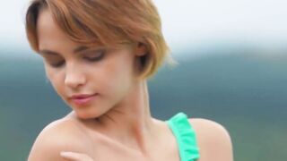 FemJoyXXX.com - Ariel A's gentle body caress and luscious skin touch