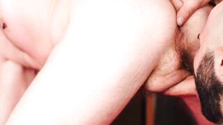 FuckThatHole.com - Atlas Grant sucks and deepthroats cock and bare butt banged by hun
