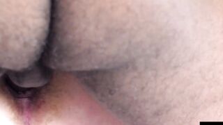 HardcoreBears.com - Big dicked black bear hammers blindfolded cub from behind relentl