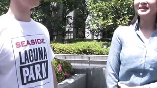 Brunette babe Ryu Enami rides my fat cock for free until cumshot
