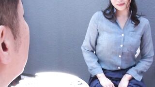 Brunette babe Ryu Enami rides my fat cock for free until cumshot