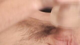 BobAuntie.com - Amateur man masturbates with fleshlight and enjoys intense orgasm