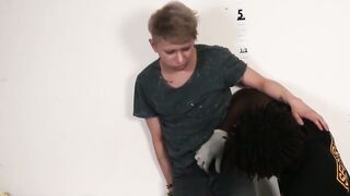 SayUncleNetwork.com - Twink perp's ass punished with a rough interracial barebacking