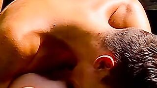 Twinkie got his cock sucked and ass poked in the backyard