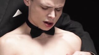 GayForSale.com - Dominated twink is raw banged deep after a long stunning blowjob