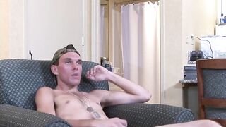 MilitaryHunk.com - Joshua Kelly enjoys jerking and stroking his fat and throbbing coc