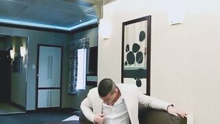 MaskXXX.com - Jerk off day arrives for classy and muscled young man with glee