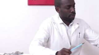 VividPassword.com - Seductress' wild interracial threesome with huge ebony dicks