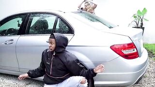Ebony stepson plows his cute BBW mother Joslyn Jane