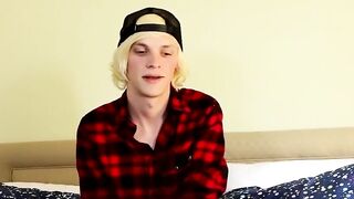 BoyObsession.com - Kayden's blond twink adventure in a solo jerk off show