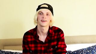 BoyObsession.com - Kayden's blond twink adventure in a solo jerk off show