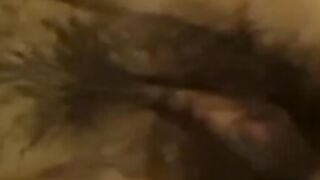 Slim voluptuous teen with hairy pussy has her pussy fucked