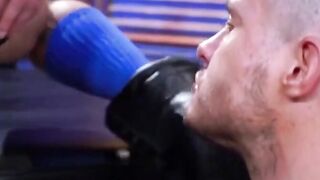 InfernoDungeon.com - Hunks embrace brutal fisting and jerking off session