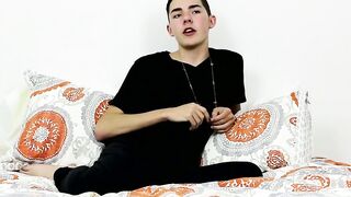 BoyObsession.com - Connor's adorable twink talking dirty and jerking off fun
