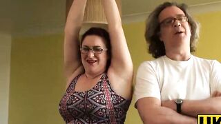 UKSubSluts.com - Greedy MILF Scorpio's pussy drilled hard by huge cock with force