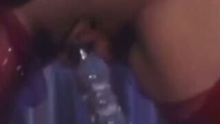 PussyCatsLatex.com - Busty vintage lesbians bound for costumed torment