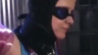 PussyCatsLatex.com - Busty vintage lesbians bound for costumed torment