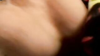 Inked straight amateur playing with his big hairy cock