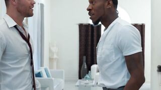 MaleNoir.com - Interracial anal fuck fest with hunks Beau Reed and Deep Dic going har