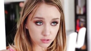 FamilyHandle.com - Teen Aurora Belle takes a massive cock deep inside her tight pussy
