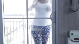 MomIsPervy.com - Cute stepmommy with big booty doggy styled hard and fast POV