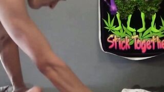 Hard and fast barebacking from a kinky stud