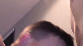 Naughty group of friends bareback a twink hard