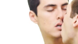 TwinkStrokes.com - Stunning stud gets his big cock sucked before raw anal sex