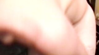 BobAuntie.com - Jerking off homemade style with a hairy guy with big hands intensely