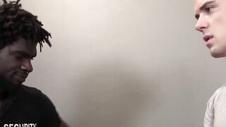 SayUncleNetwork.com - Inked jock's shoplifting ends with a hardcore BBC bareback dril