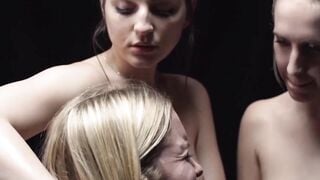 GirlMormons.com - Timid Mormon babes' self-toying to arouse their reverend