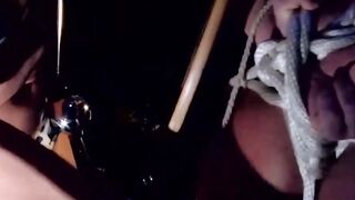 MuscleJockBound.com - Restrained jock's ass drilled by a muscular gay in a dominant p