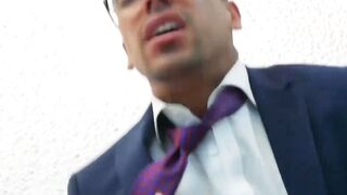 PlayingMen.com - Elegant men bang each other's asses after hard day at work with deep