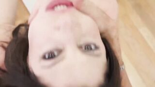 Alison De Vore fed hot cum after stepdad doggystyle pounding
