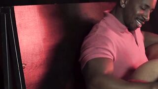 DarkGodz.com - Cute ebony's hard dick stroked while getting barebacked