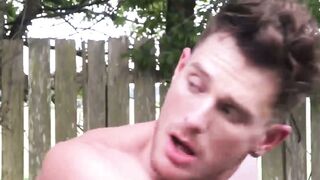 FalconsXXX.com - Handsome homosexuals enjoy outdoor cock sucking and raw anal sex
