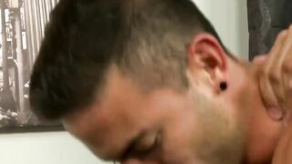 GayOver30.com - Cesar Rossi's birthday surprise raw passionate sex with Mario Cruz