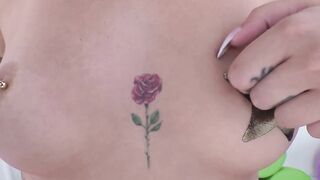 NYMPHO Sexy blonde Kali Roses pussy pounding