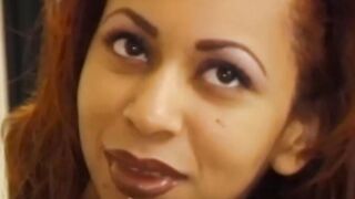 Latina amateur sucks older man off before riding his dick